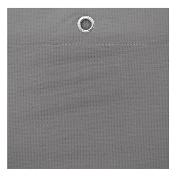 Better Homes & Gardens Waterproof Gray Fabric Shower Curtain & Liner, 70" x 72" - Picture 4 of 7